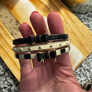 Kate spade take a bow bangle set